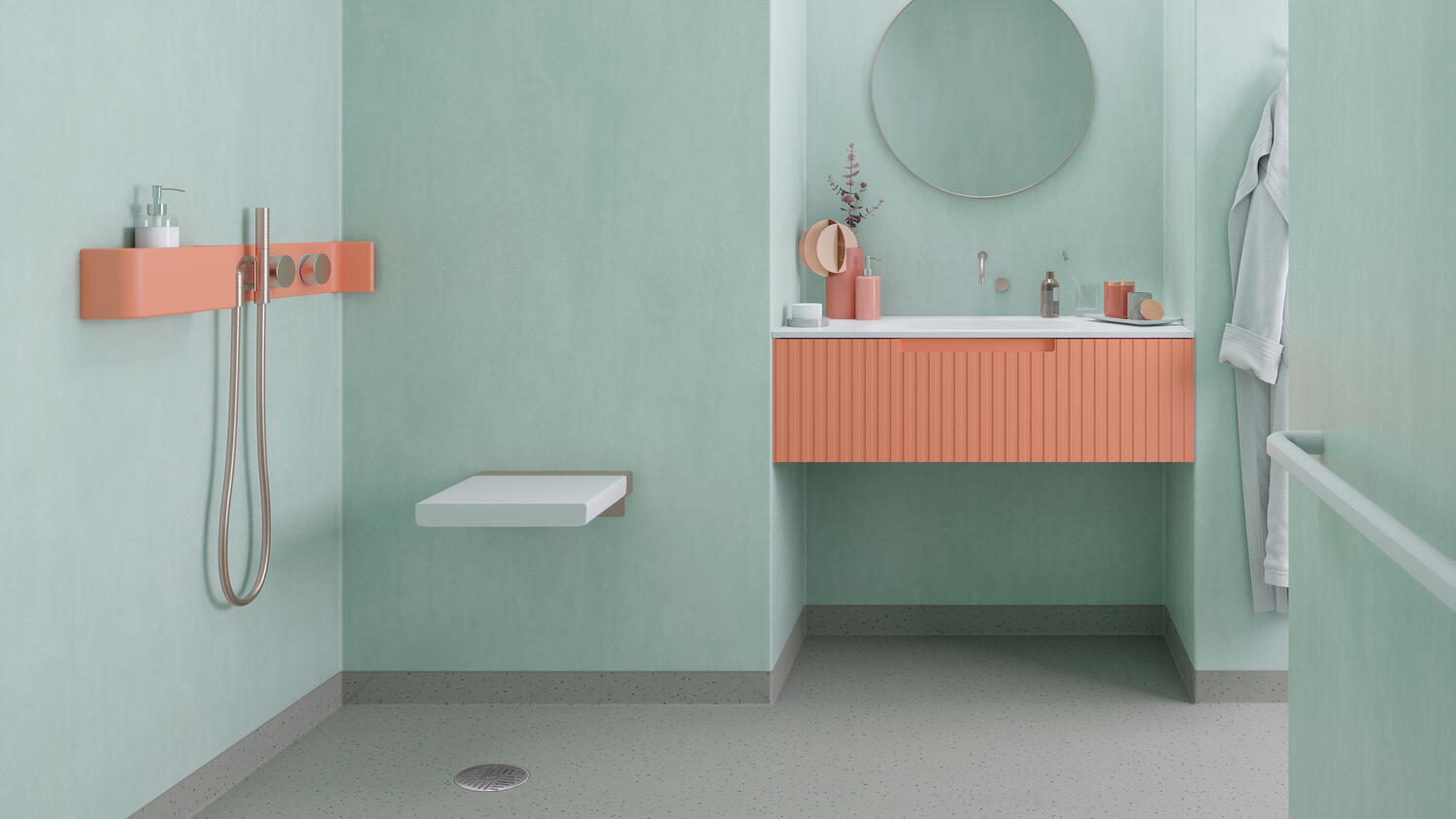 Línea Aqua Multisafe - piso vinílico para zonas húmedas